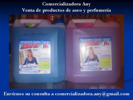 Detergente concentrado x 5 Ltrs
